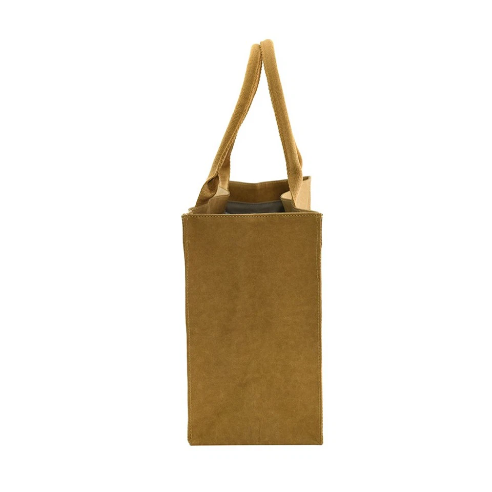 Durable Brown Tote Shopping Bag